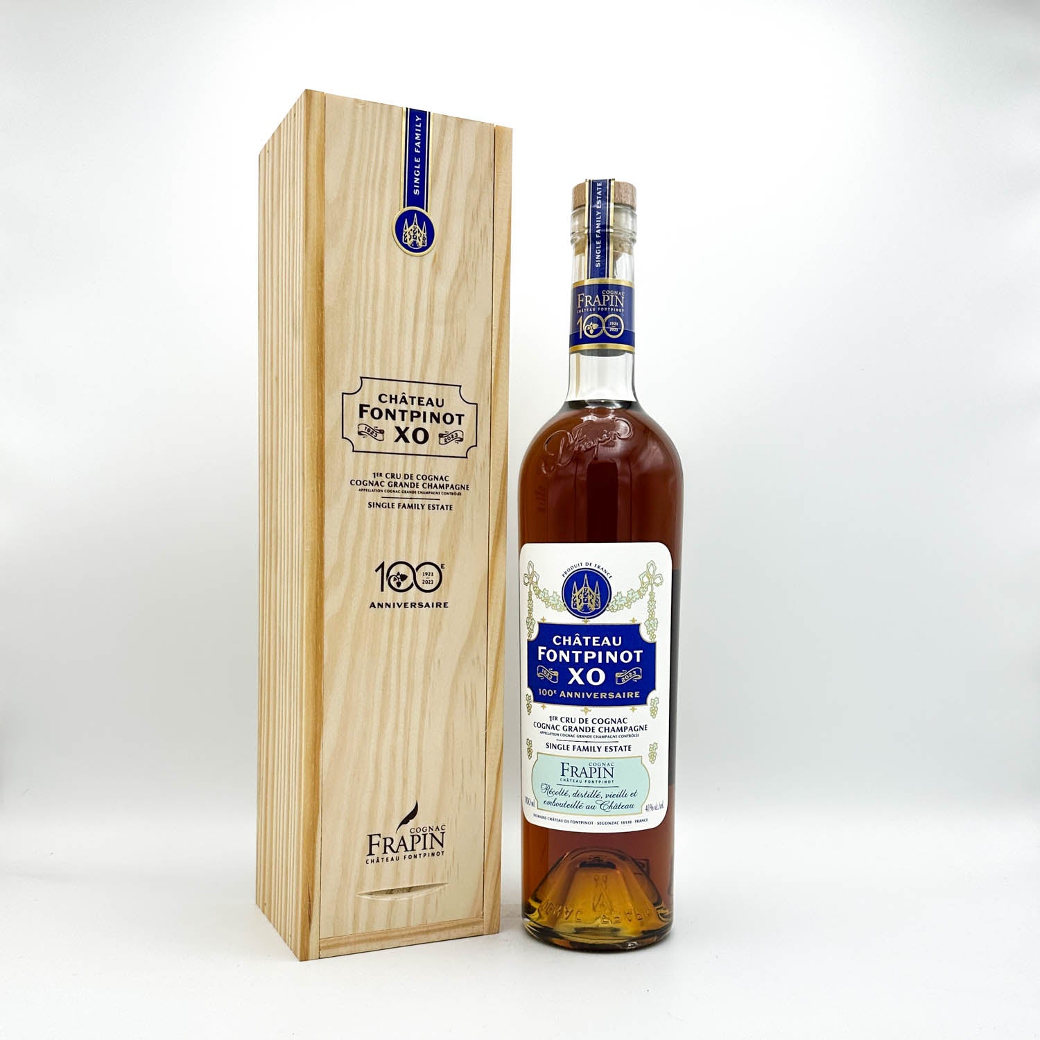 Cognac Château de Fontpinot 特選 Frapin Chateau de Fontpinot Cognac 1980's - Aged Perfection