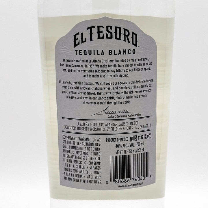 Product Back Label