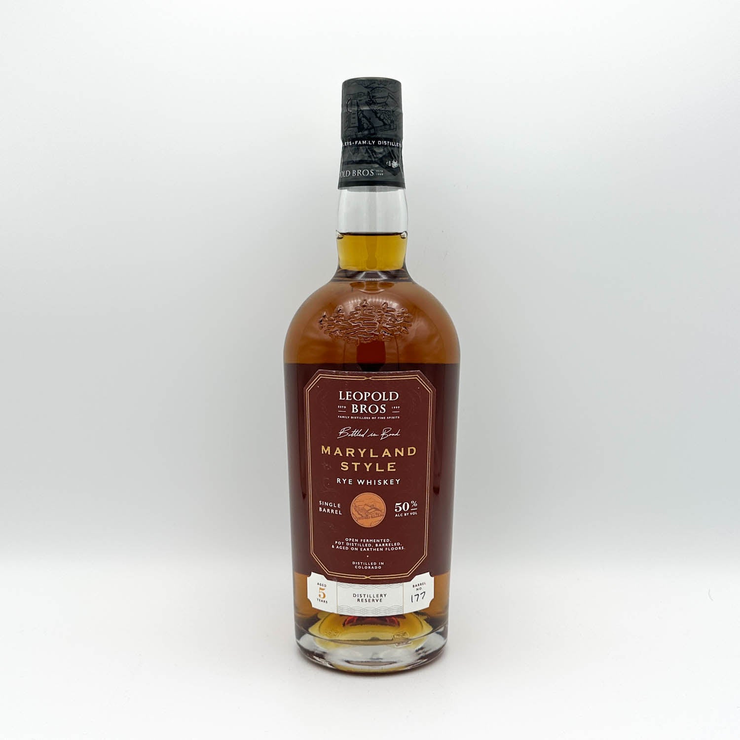 Leopold Bros. Maryland Style Rye Whiskey – Prizefighter Bottle Shop