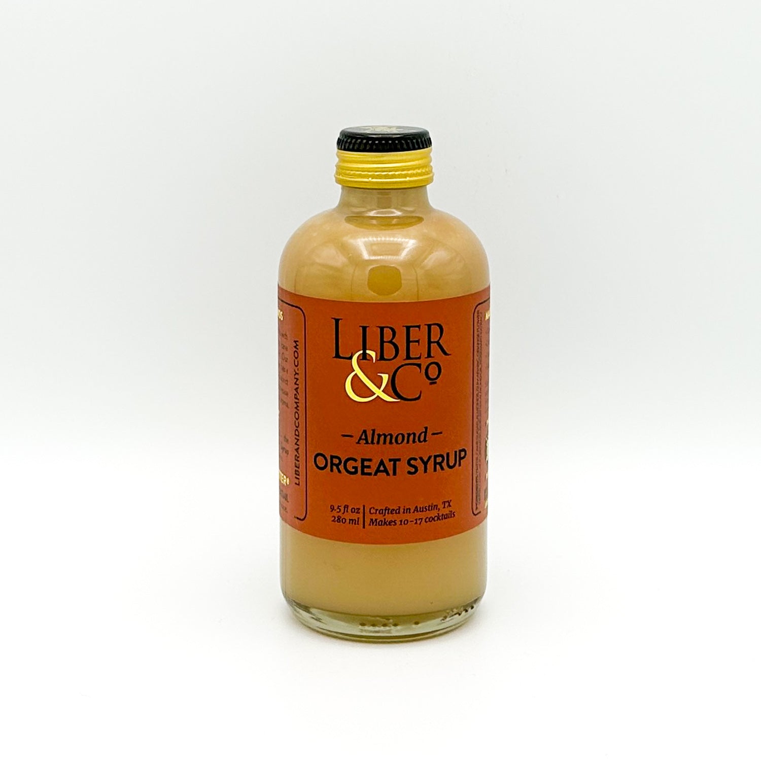 Liber & Co Almond Orgeat Syrup – Prizefighter Bottle Shop