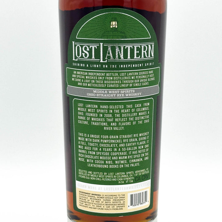 Product Back Label