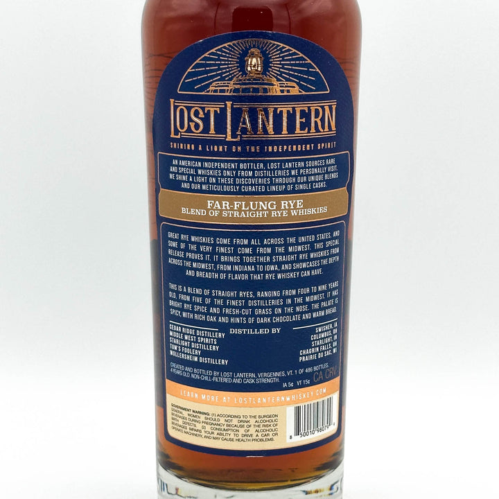 Product Back Label