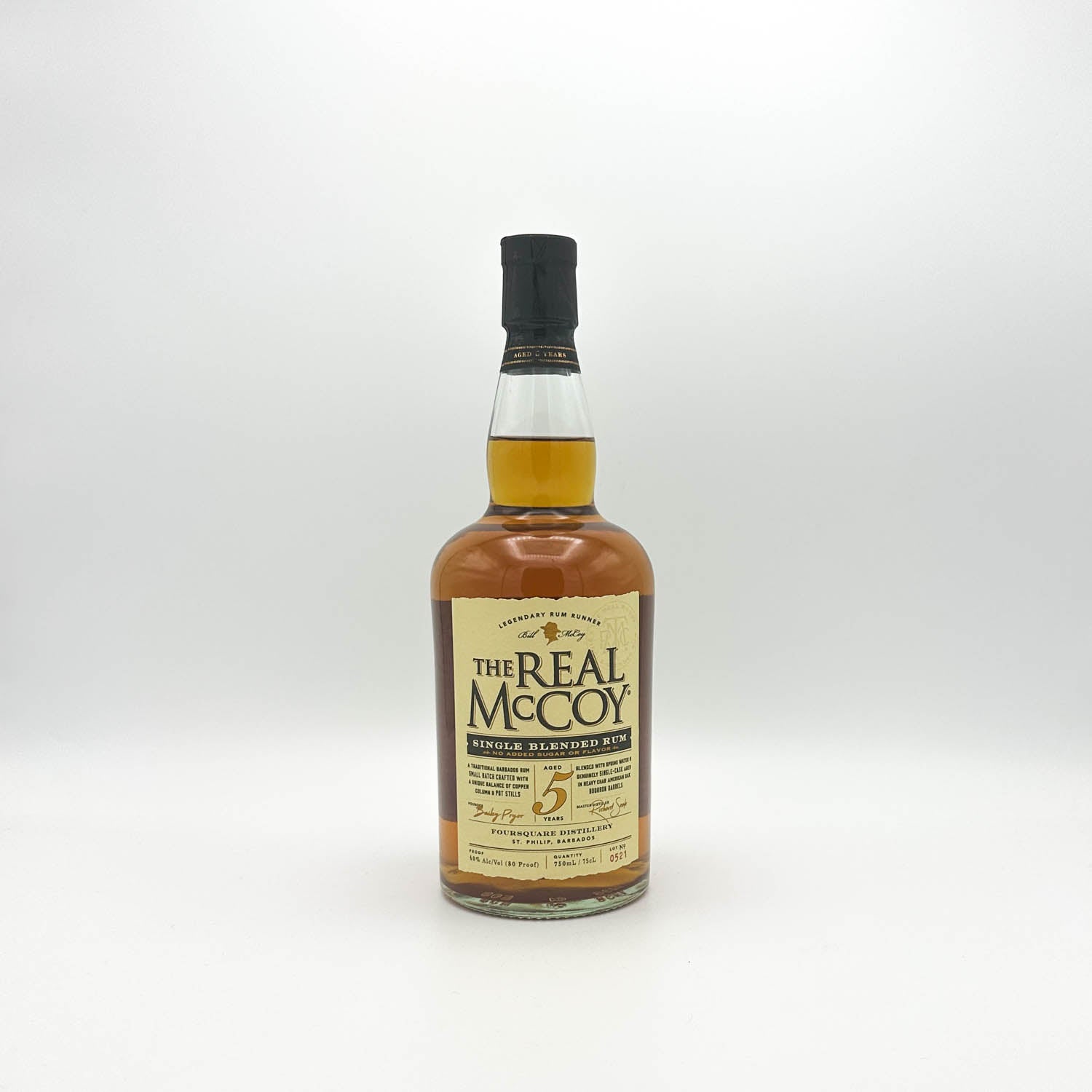 The Real Mccoy 5 Year Rum Review The Real McCoy Single Blended 5 Year Rum – Prizefighter Bottle Shop