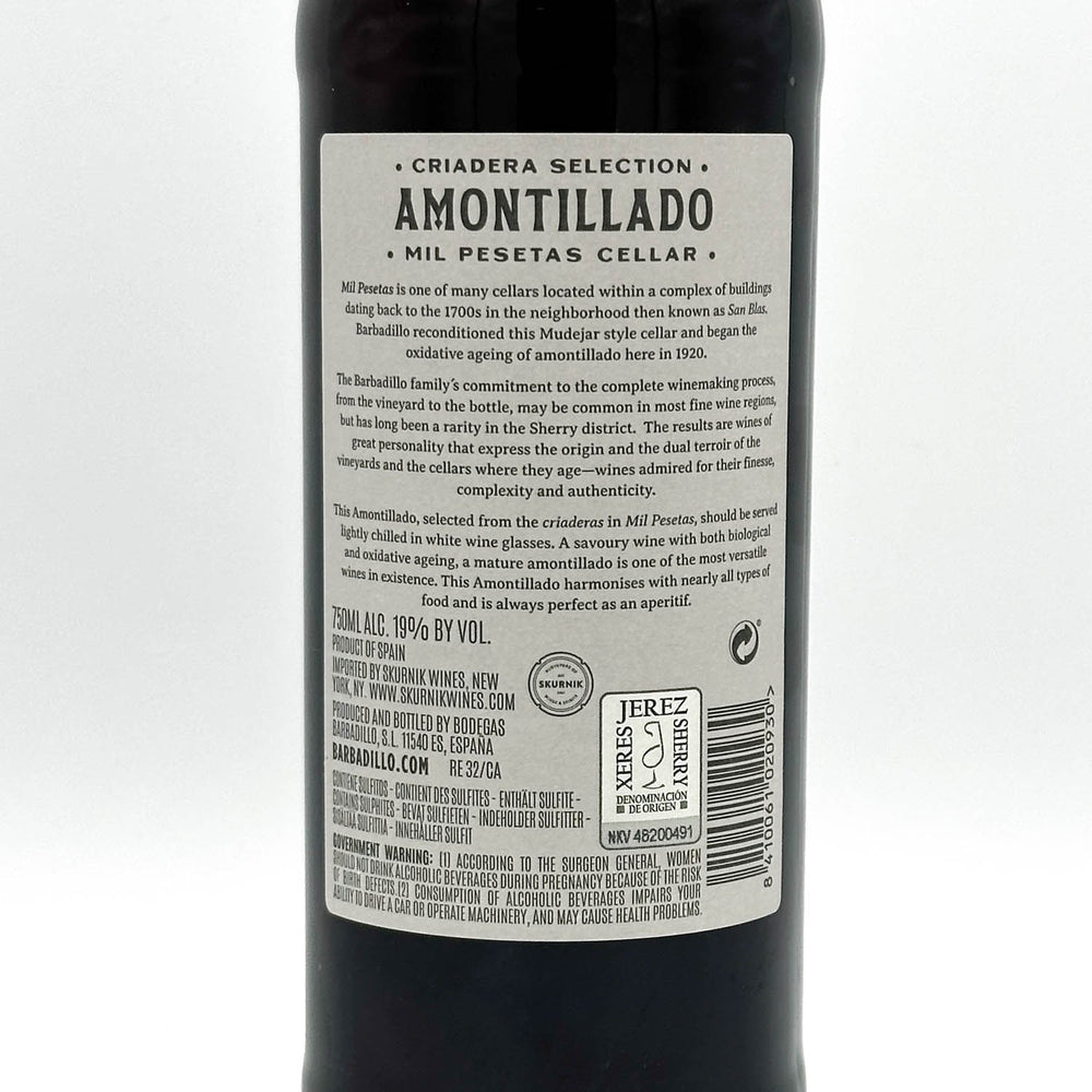 Wine bottle label with text on a white background