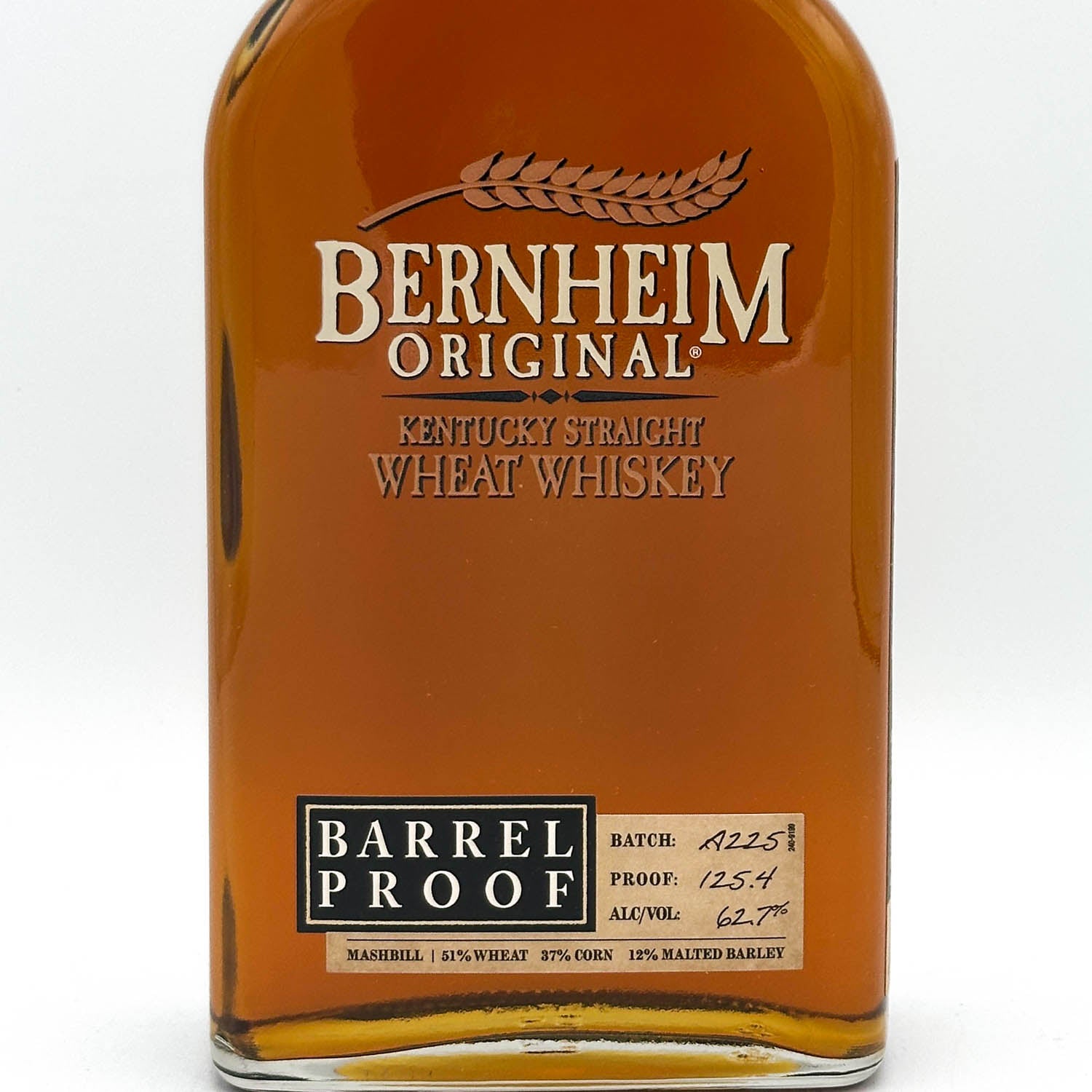Bernheim Original Wheat Whiskey Barrel Proof – Prizefighter Bottle