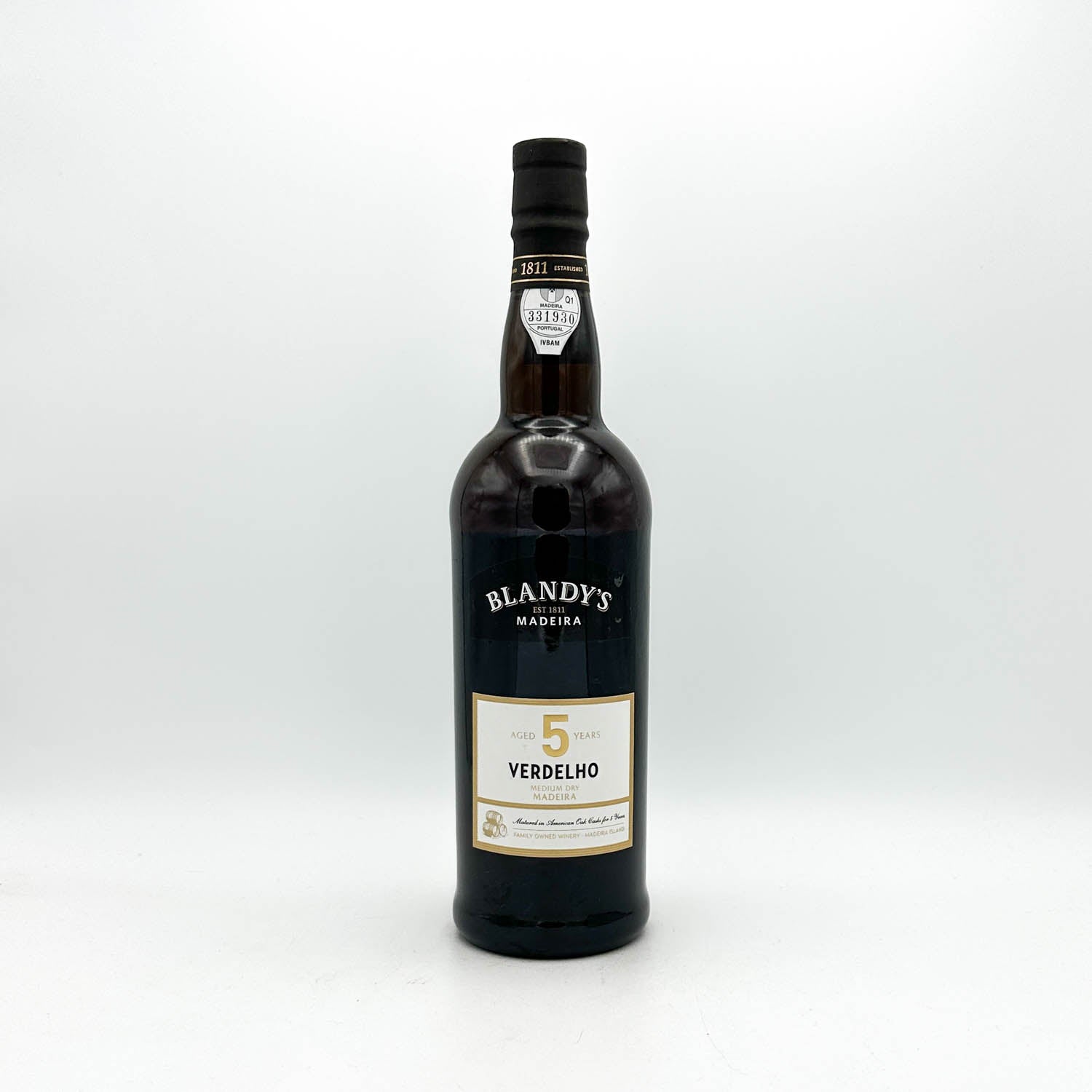 Blandy's Verdelho 5 Year Medium Dry Madeira – Prizefighter Bottle Shop