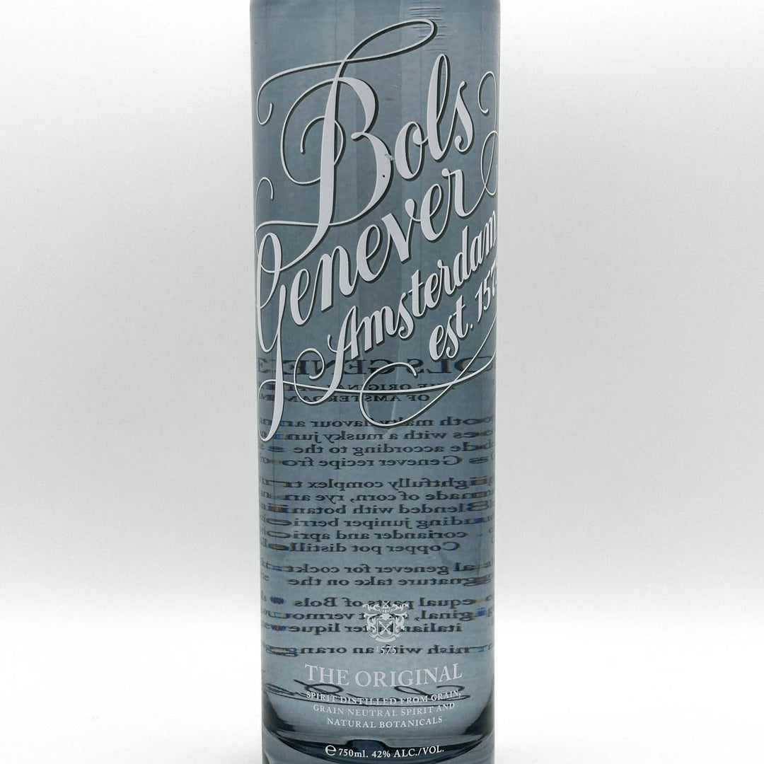 Bols Genever Amsterdam bottle on a white background