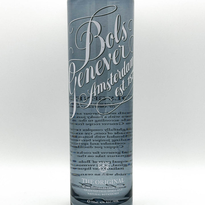 Bols Genever Amsterdam bottle on a white background