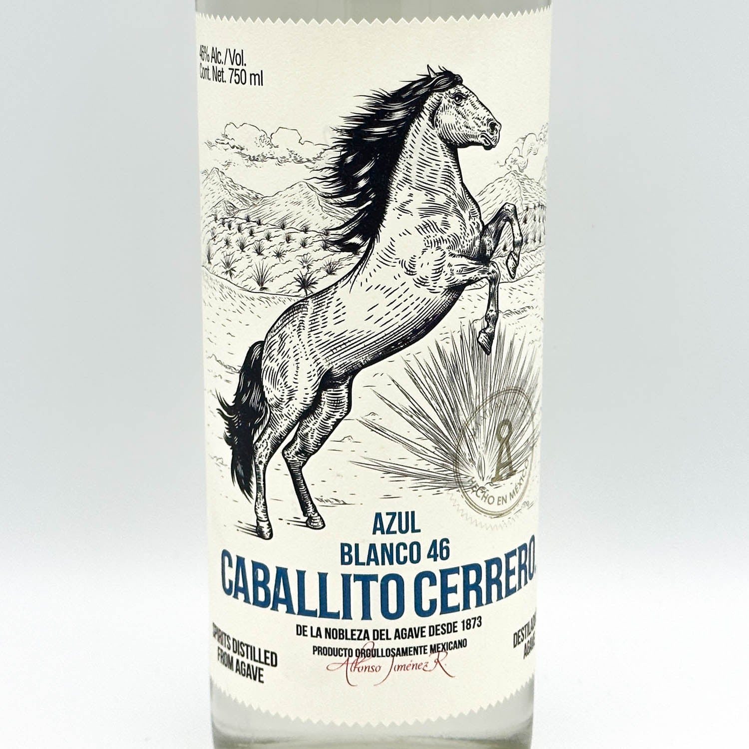 Caballito Cerrero Azul Blanco 46 – Prizefighter Bottle Shop