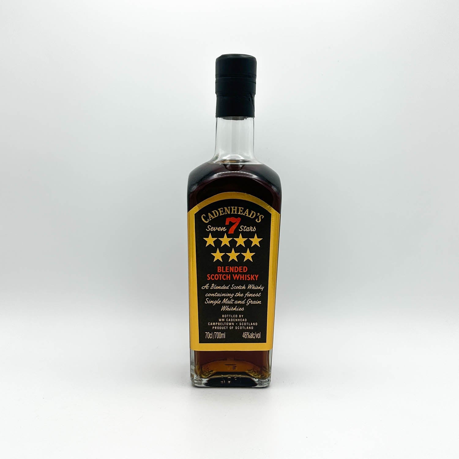 Cadenhead's 7 Stars Blended Scotch Whisky – Prizefighter Bottle Shop