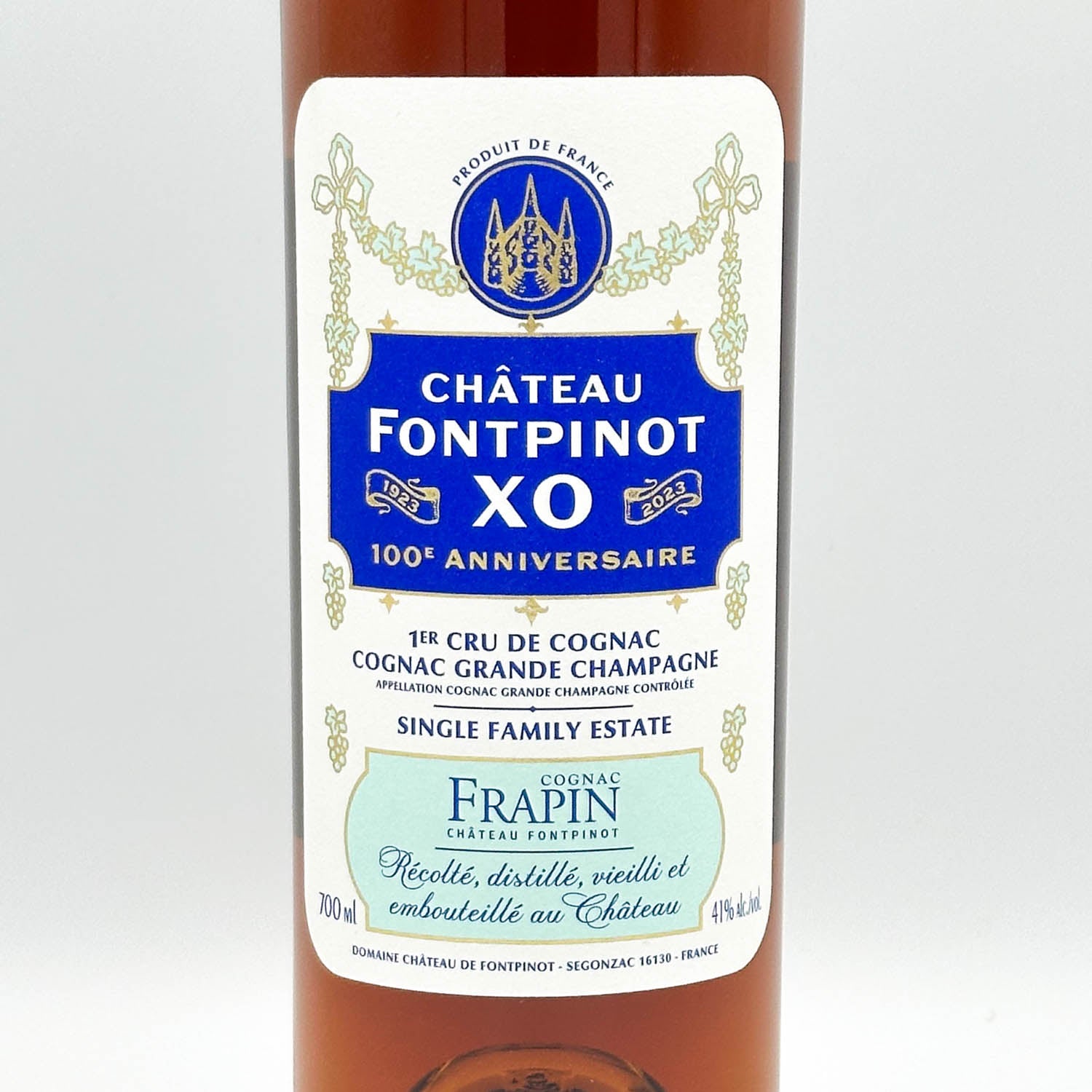 CHATEAU FONTPINOT シャトーフォンピノ コニャック 700ml Frapin XO Chateau de Fontpinot Grande Champagne Cognac: Cognac Expert