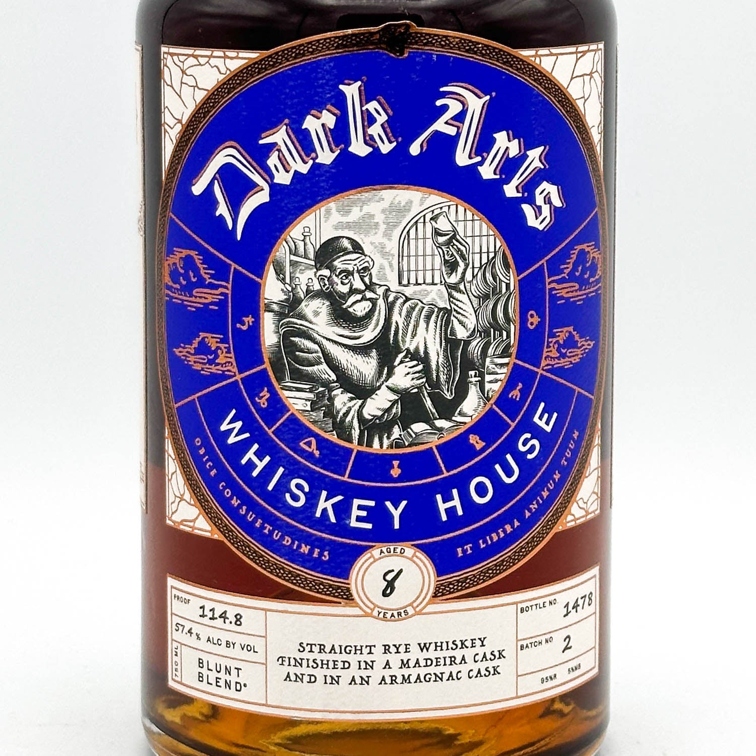 Dark Arts Whiskey House Blunt Blend 8 year Rye – Prizefighter