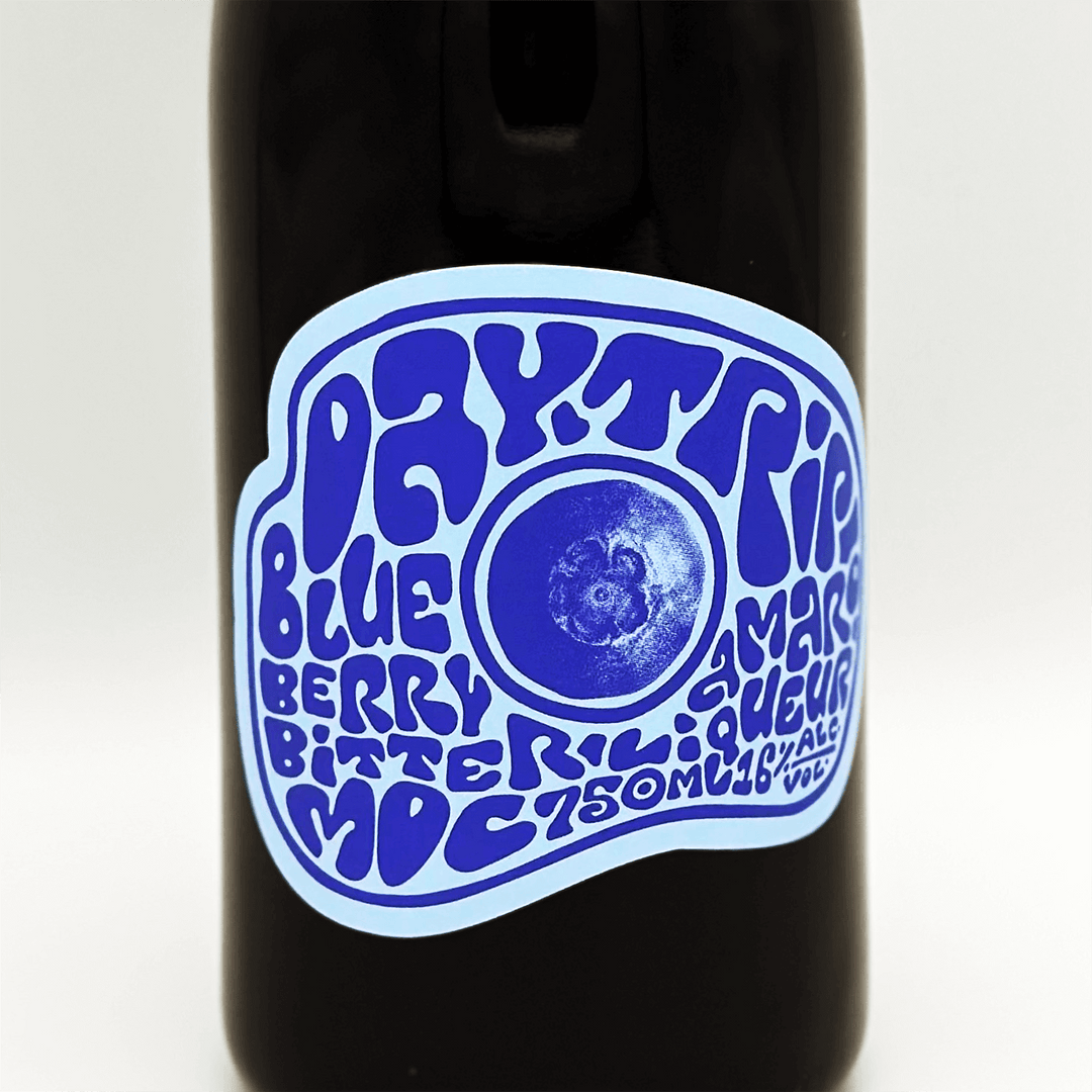 Day Trip Blueberry Amaro Label