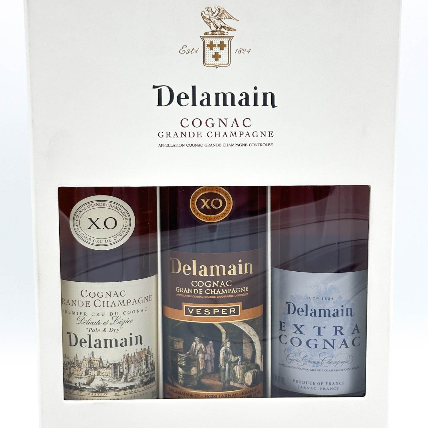 Delamain Trio Cognac Grande Champagne - 3-Pack Sampler