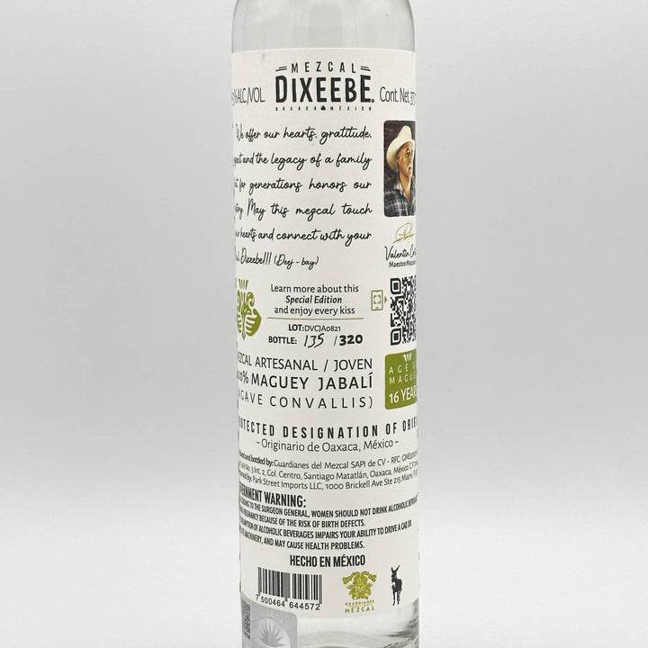 Product Back Label