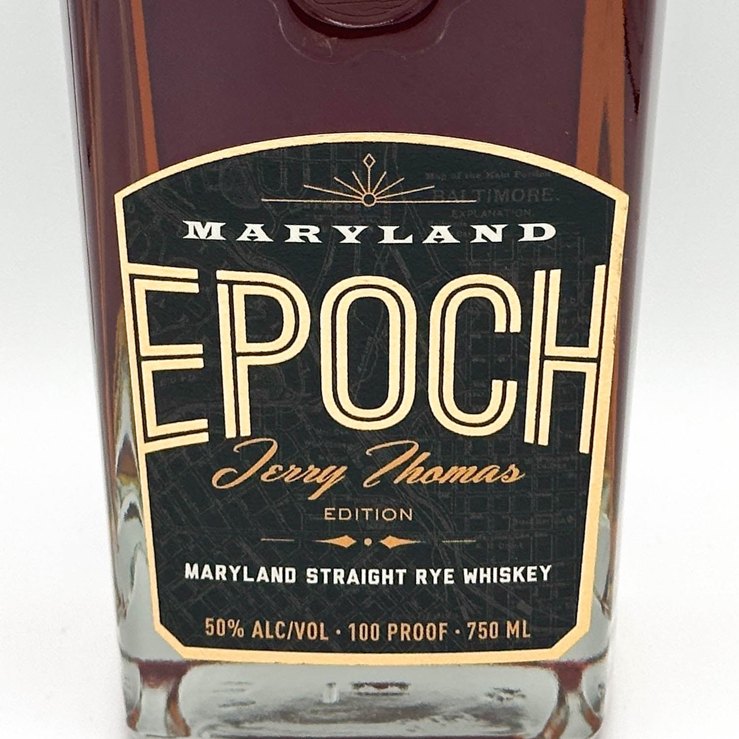 Epoch Maryland Rye Jerry Thomas Edition – Prizefighter Bottle Shop