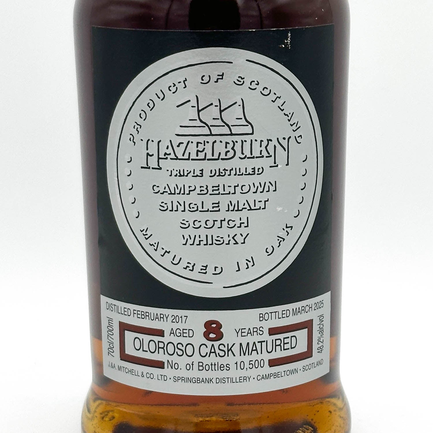 Hazelburn 8 Year Oloroso Cask Matured Single Malt – Prizefighter