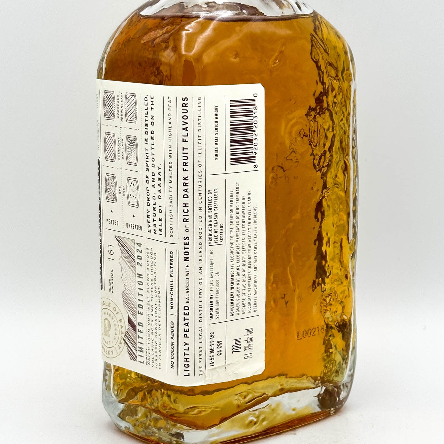 Isle of Raasay 2024 Cask Strength Single Malt Scotch Whisky