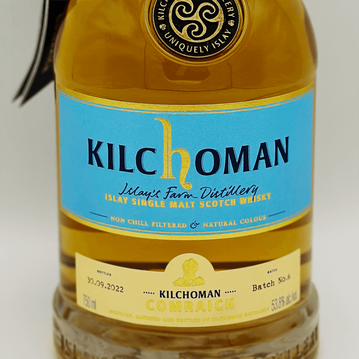 Kilchoman Comraich Batch No. 6 2022 Label