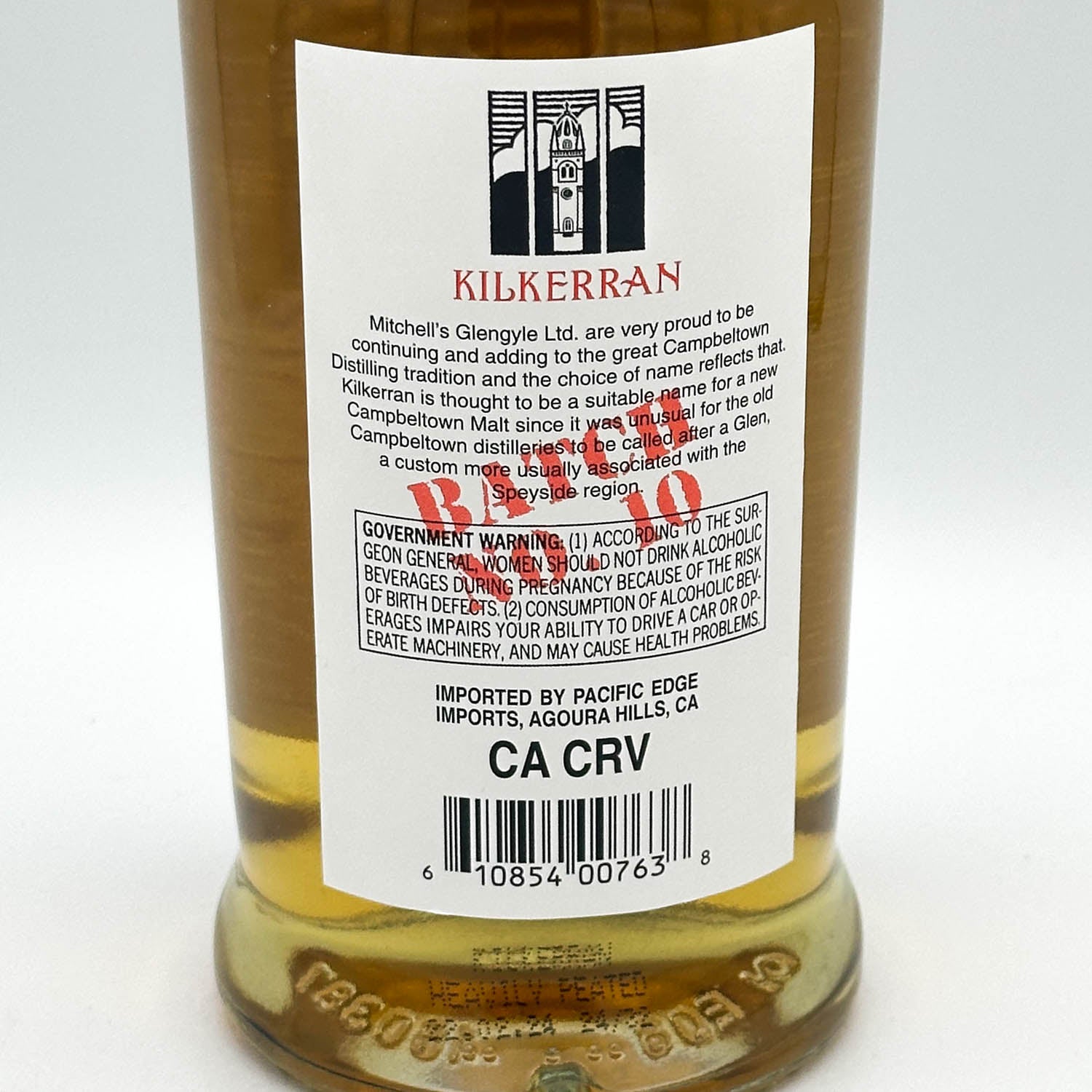 Kilkerran Heavily Peated Batch No. 10 – Prizefighter Bottle Shop