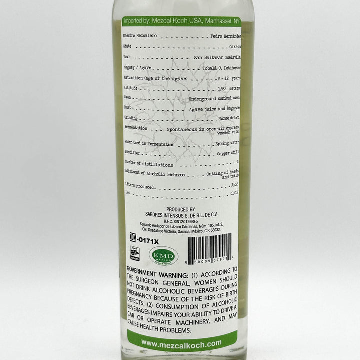 Koch El Mezcal Artesanal Tobala