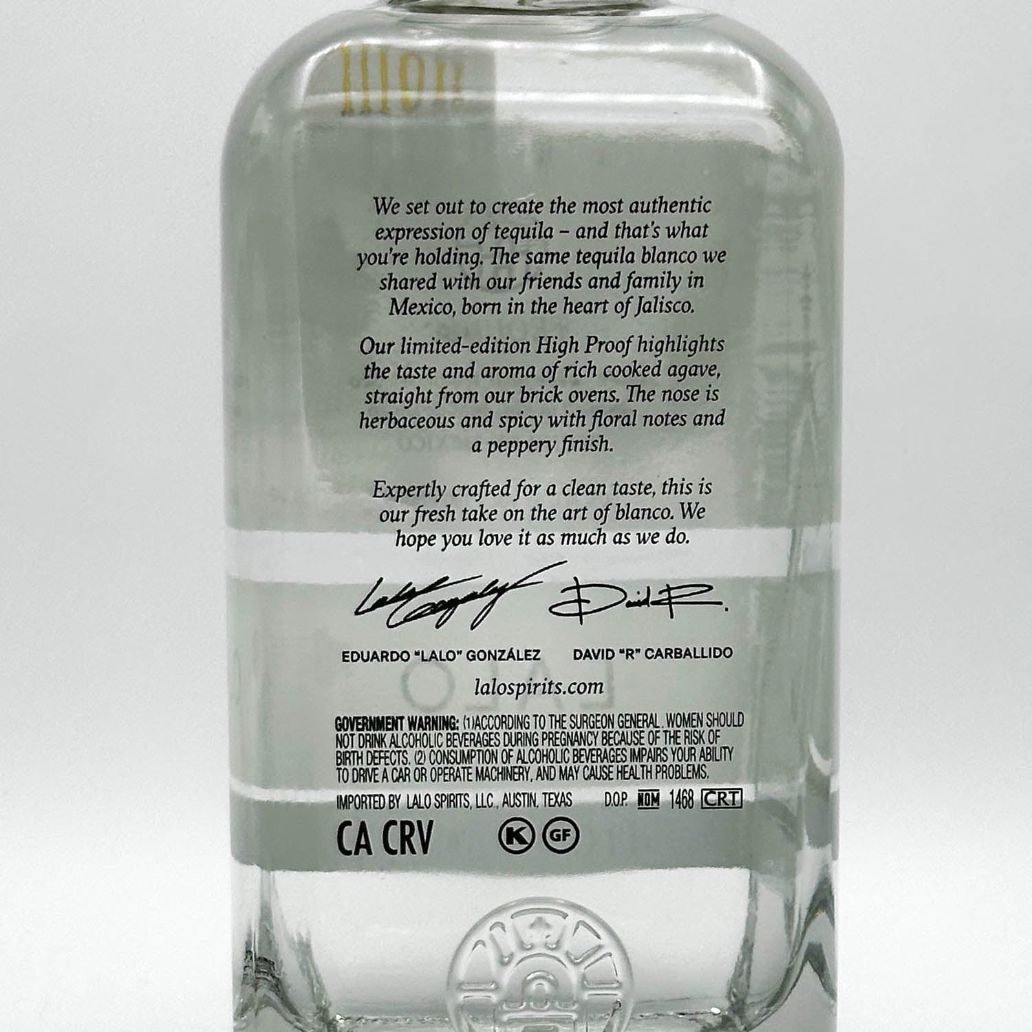 LALO High Proof Blanco 2025 – Prizefighter Bottle Shop