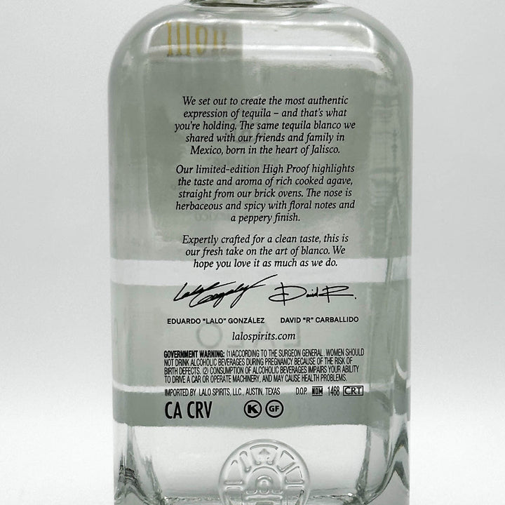 LALO High Proof Blanco 2025