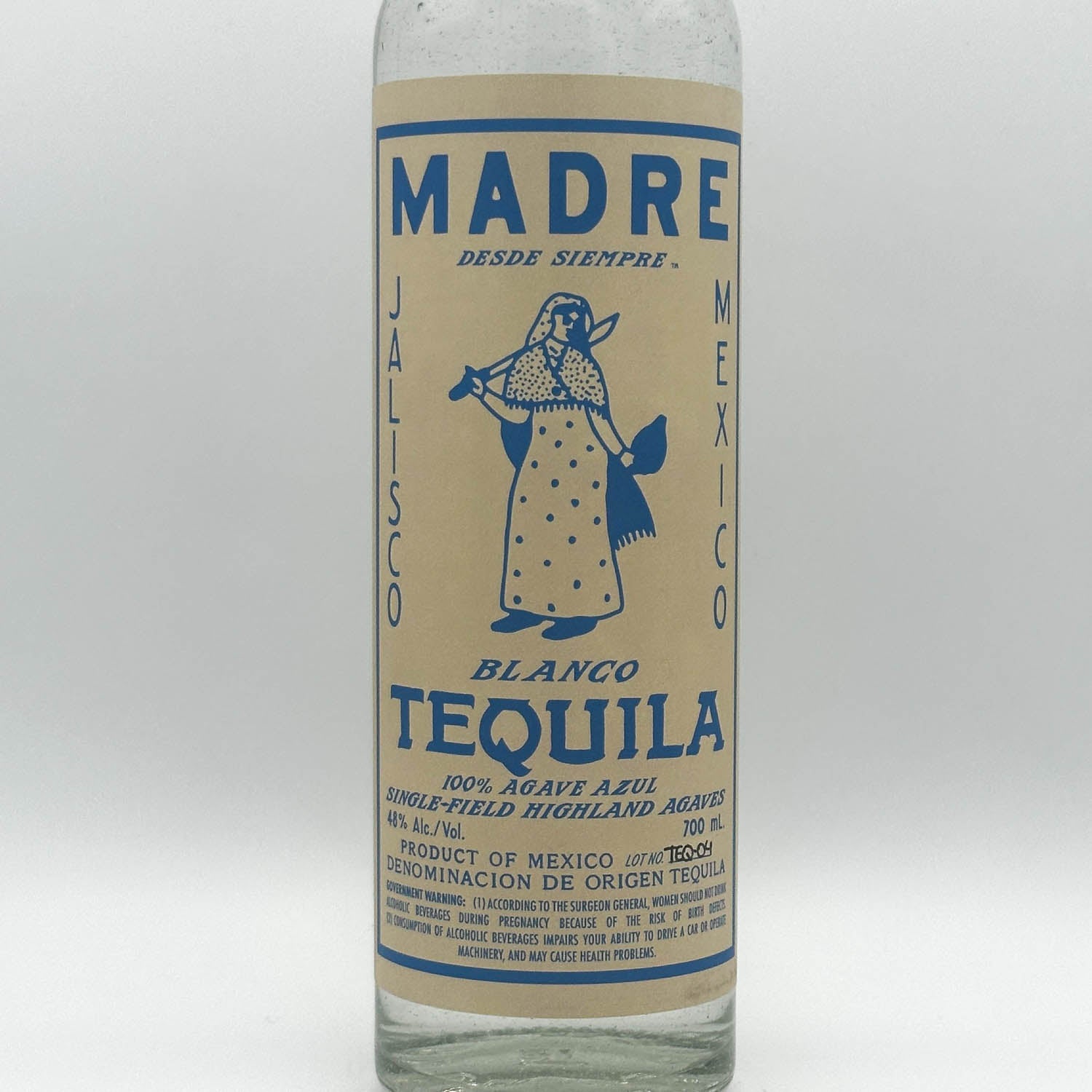 mamaAQ白301 Madre Tequila Blanco – Prizefighter Bottle Shop