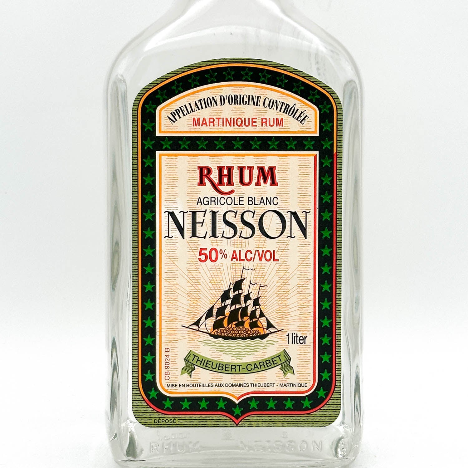 NeissonRhumAgricoleBlanc-label