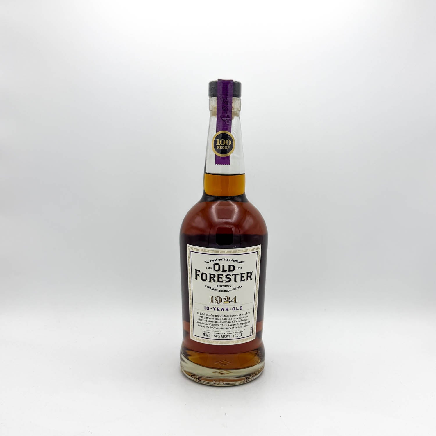 Old Forester 1920 Prohibition Style Whisky – Prizefighter Bottle Shop
