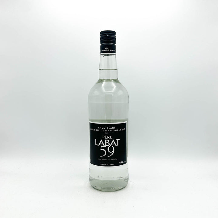 Bottle of Pére Labat 59 on a white background