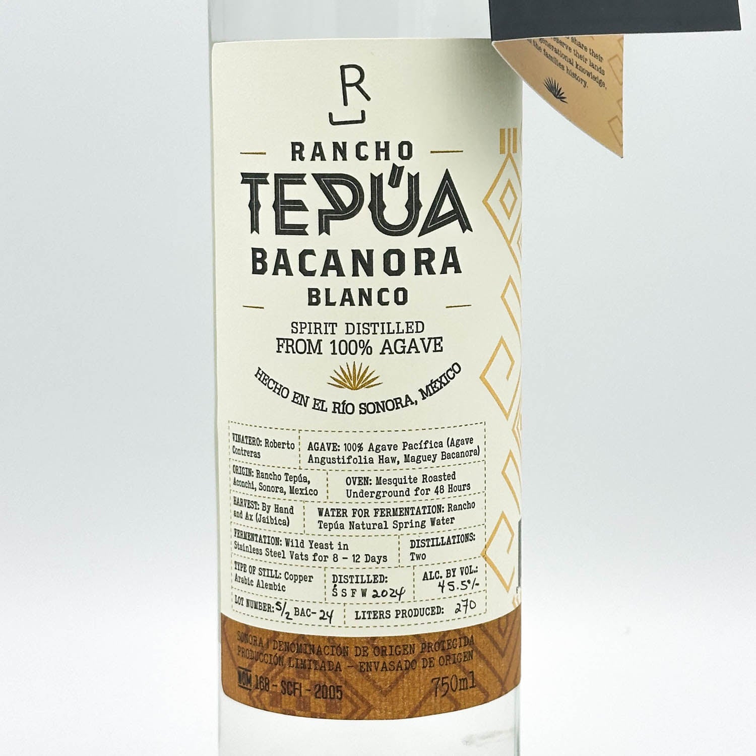 Rancho Tepua Bacanora Blanco – Prizefighter Bottle Shop