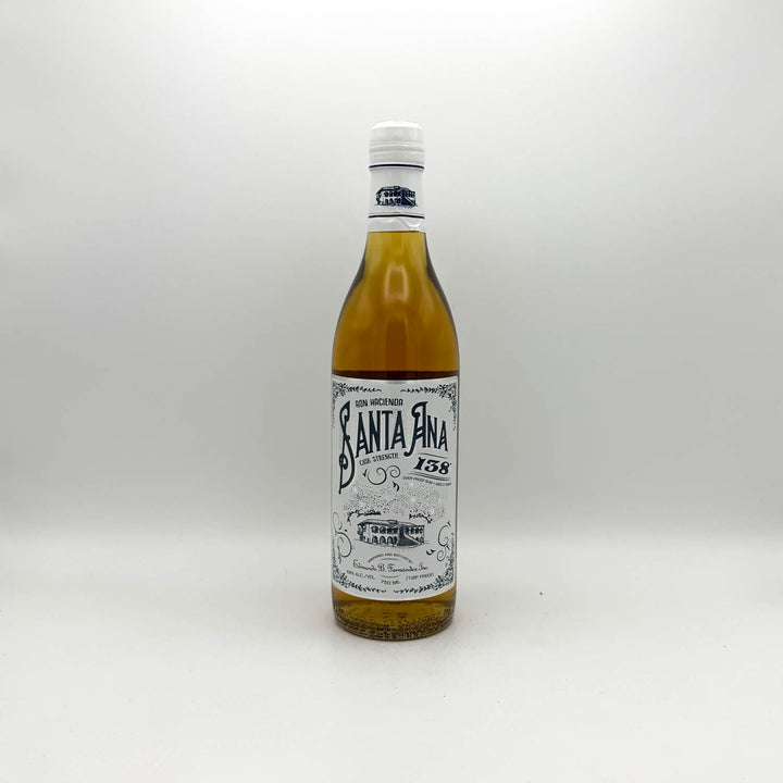 Bottle of Santa Ana beer on a white background