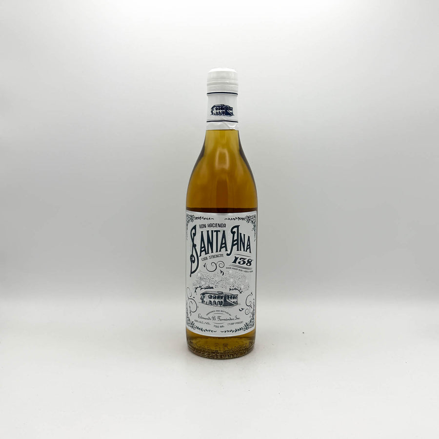 Bottle of Santa Ana beer on a white background
