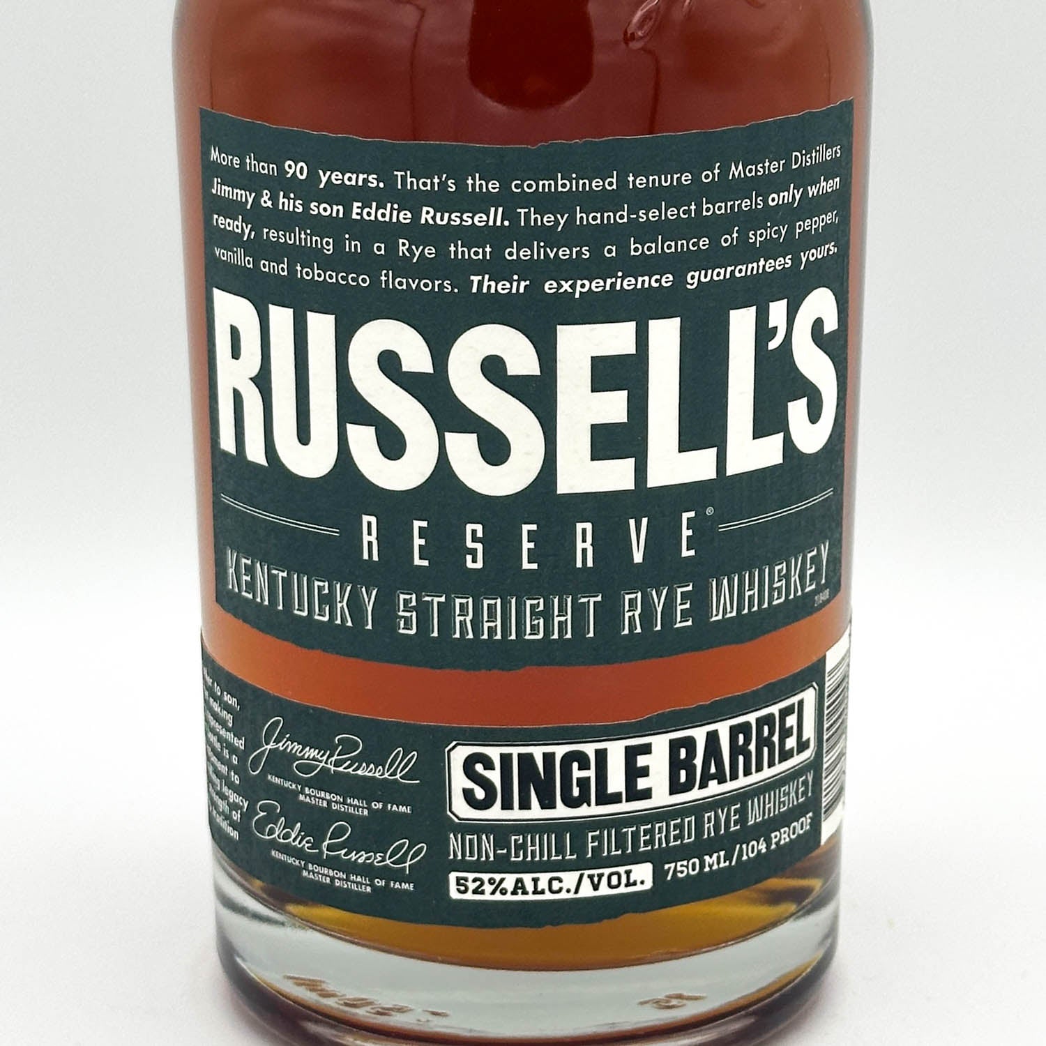 Russell's Reserve Single Barrel Rye Whiskey – Prizefighter Bottle Shop