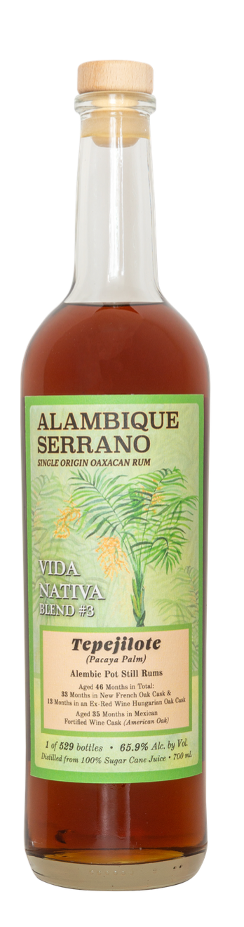 Alambique Serrano Vida Nativa Blend #3 Tepejilote