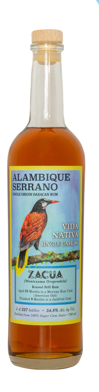 Alambique Serrano Vida Nativa Single Cask #6 Zacua