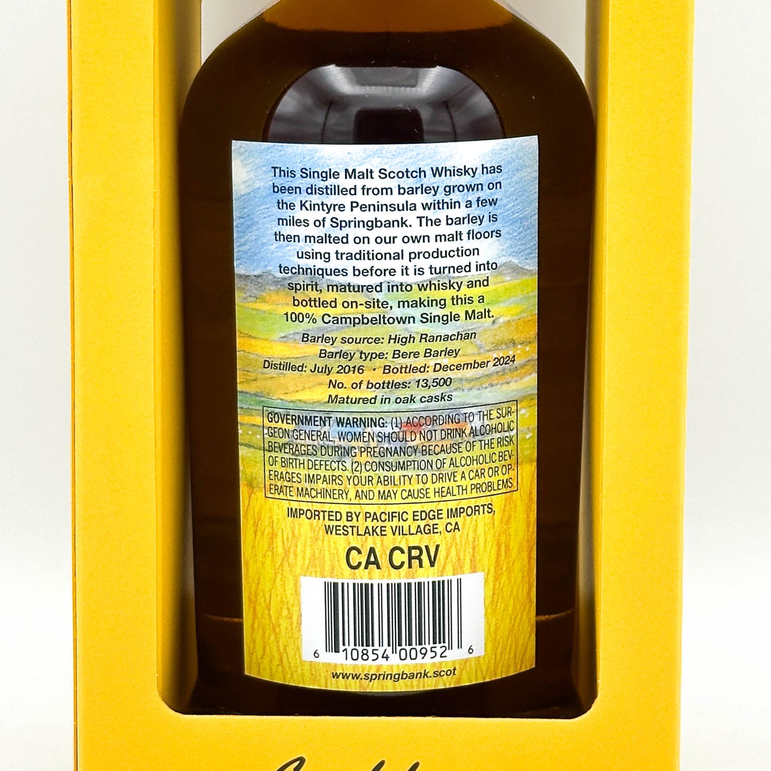 Springbank 8 Year Local Barley (2025 Release) – Prizefighter