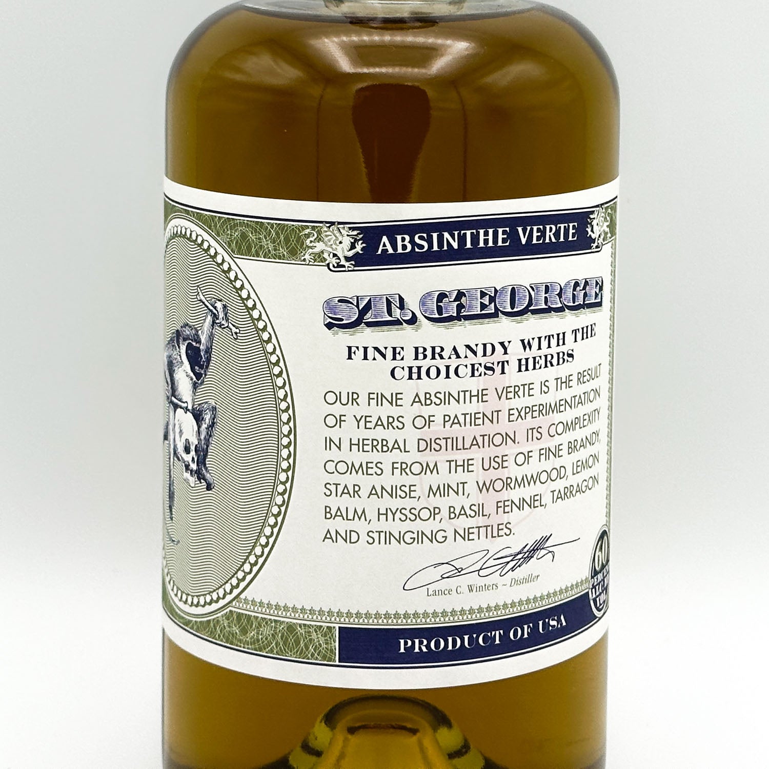 St. George Spirits Absinthe Verte – Prizefighter Bottle Shop