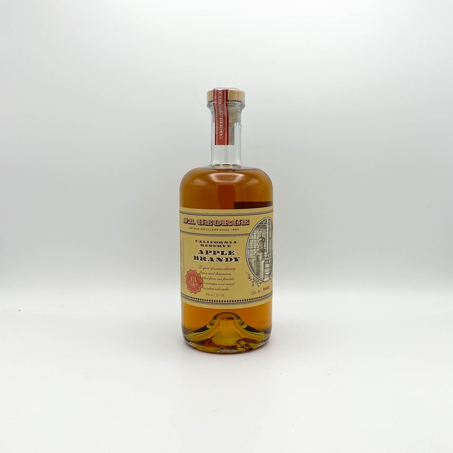 St. George Spirits Reserve Apple Brandy 2023 – Prizefighter Bottle
