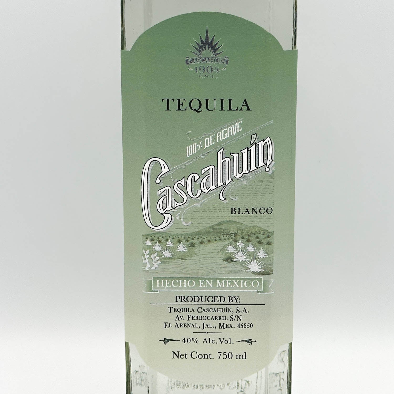 Tequila Cascahuin Blanco – Prizefighter Bottle Shop
