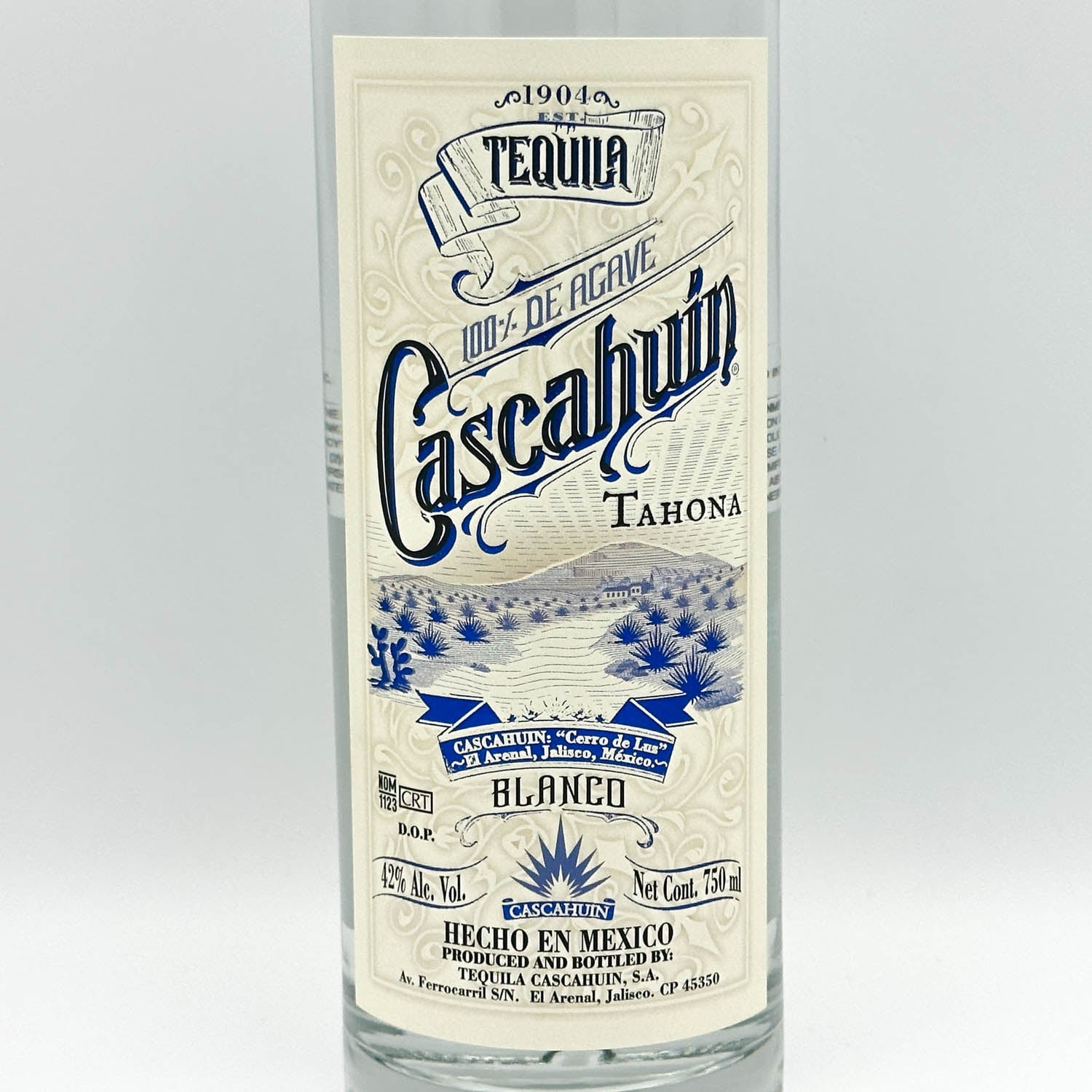 Tequila Cascahuin Tahona Blanco – Prizefighter Bottle Shop
