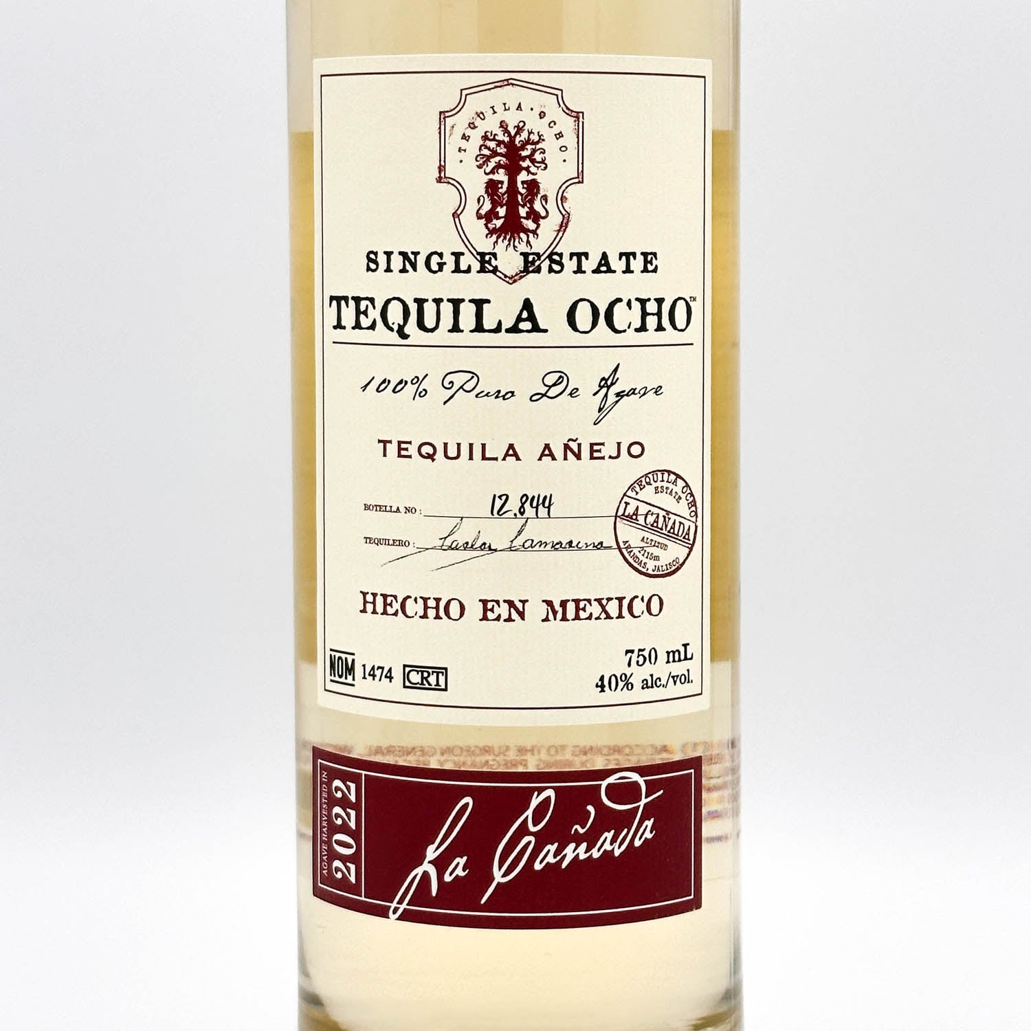 Tequila Ocho Añejo 2022 