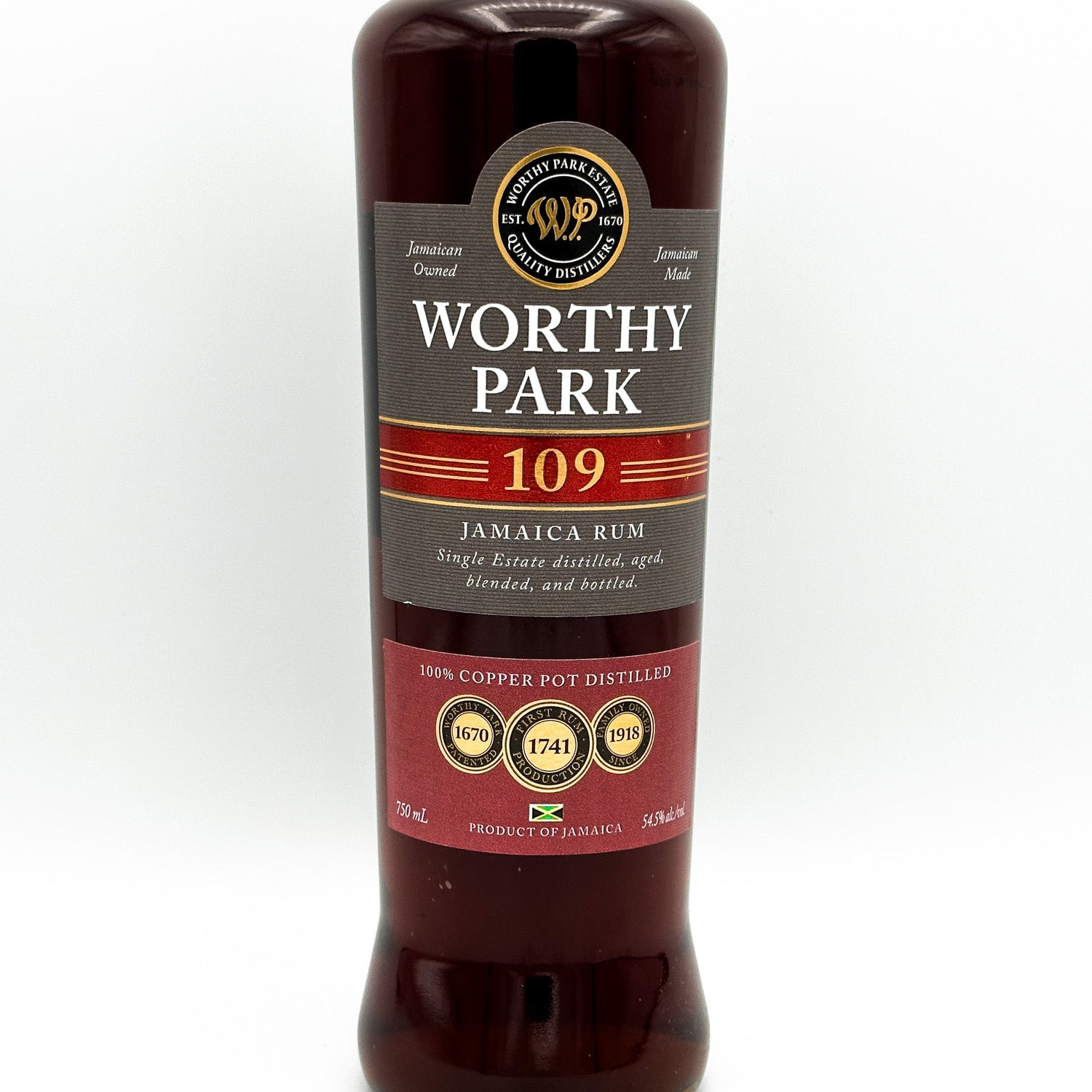 Worthy Park 109 Dark Rum – Prizefighter Bottle Shop