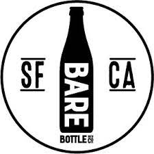 Barebottle Logo with a black beer bottle and "SF CA"