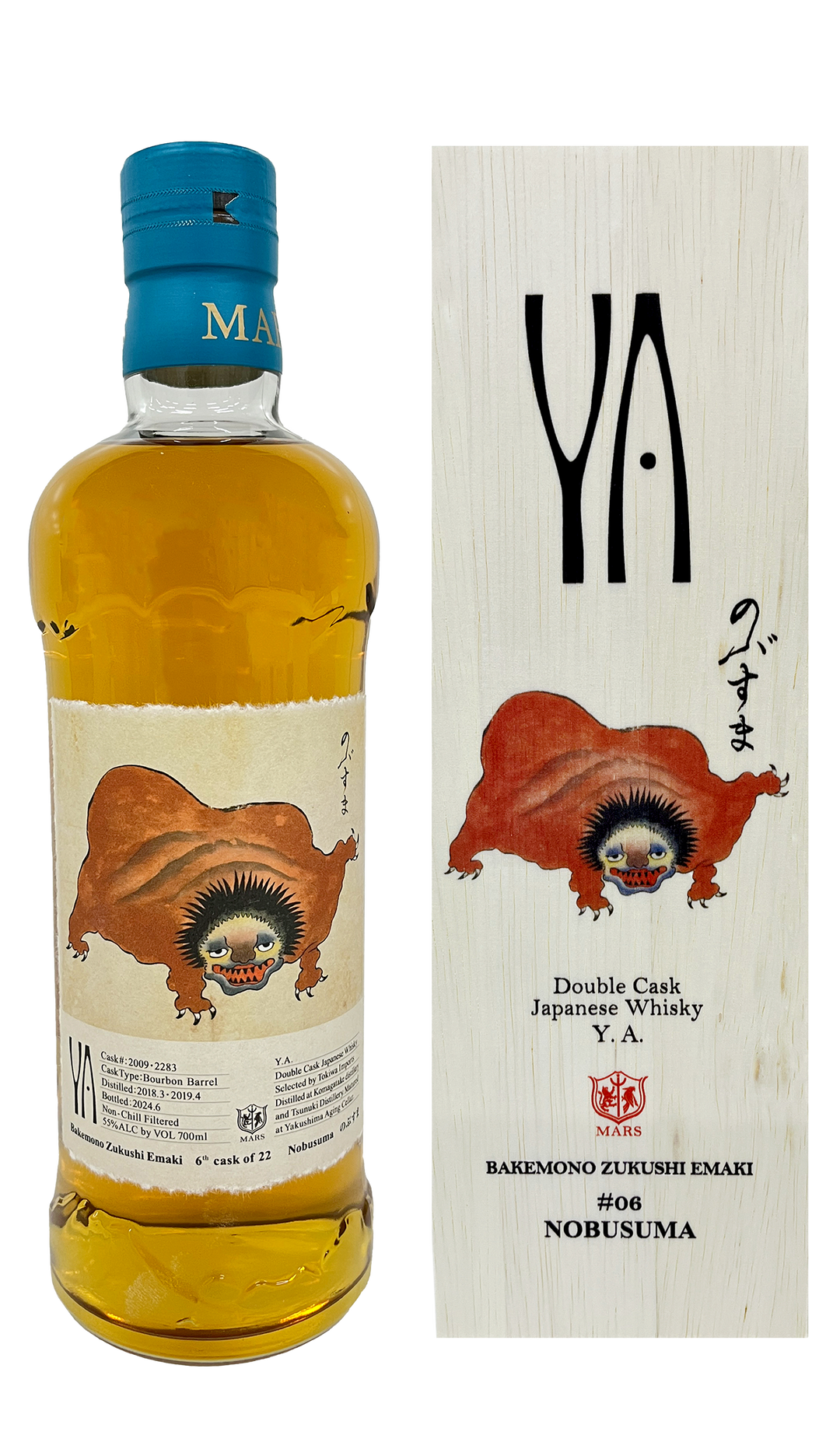 Mars Whisky 'Y.A. Bakemono #06 - Double Cask 2009, 2283'